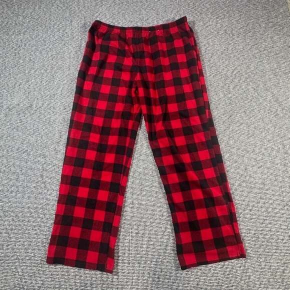 Wondershop Other - Wondershop Target Womens XL Red Black Buffalo Plaid Fleece Pajama Pants Holiday